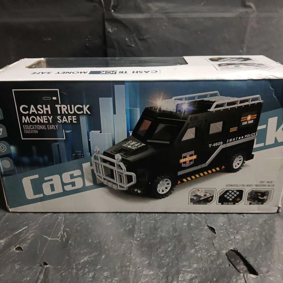 CASH TRUCK MONEY SAFE POLICE TOY VEHICLE – DUAL MODE (BOXED)