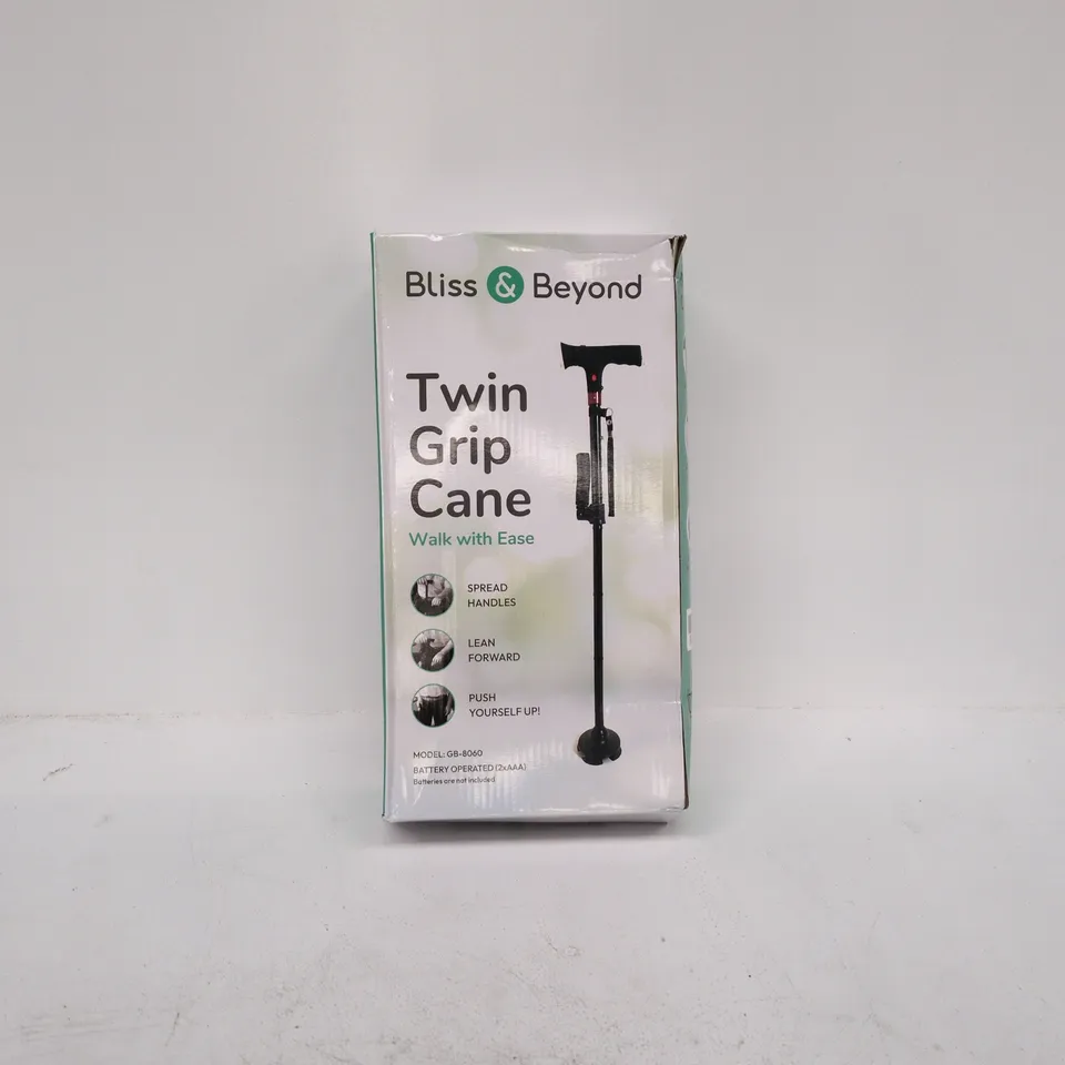 BLISS AND BEYOND TWIN GRIP CANE
