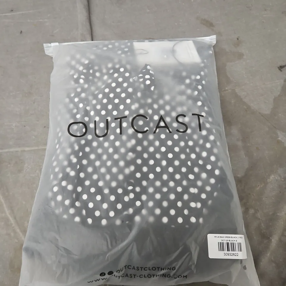 OUTCAST MAXI DRESS BLACK – SIZE S (1 PIECE)