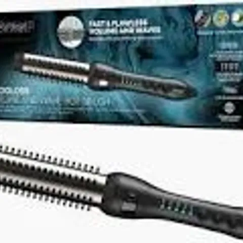 BOXED REVAMP PROGLOSS BIG VOLUME AND WAVE HOT CERAMIC BRUSH