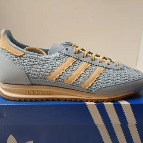 BOXED PAIR OF ADIDAS ORIGINALS SL 72 OG W WOMEN'S SNEAKERS – UK 5 