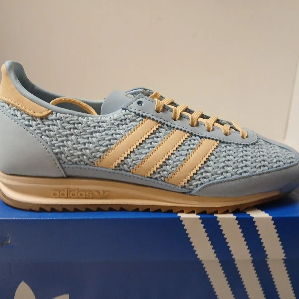 BOXED PAIR OF ADIDAS ORIGINALS SL 72 OG W WOMEN'S SNEAKERS – UK 5