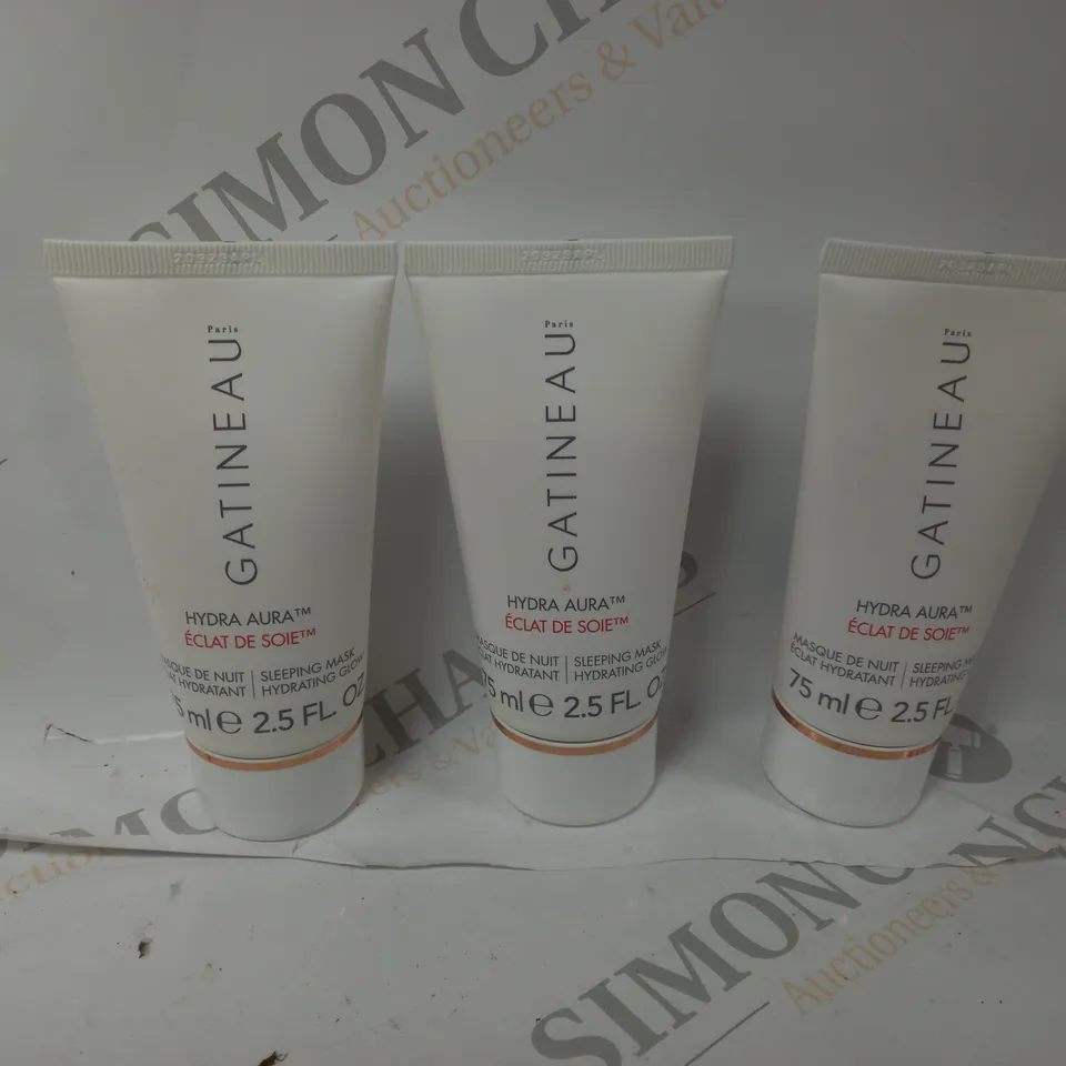 SET OF 3 GATINEAU SLEEPING MASK HYDRATING GLOW 