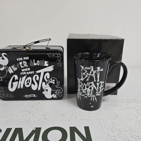LOT OF 12 BRAND NEW KILLSTAR HOUSEHOLD ITEMS TO INCLUDE SPIRIT FRIENDS LUNCHBOXES AND COFFEE CUPS