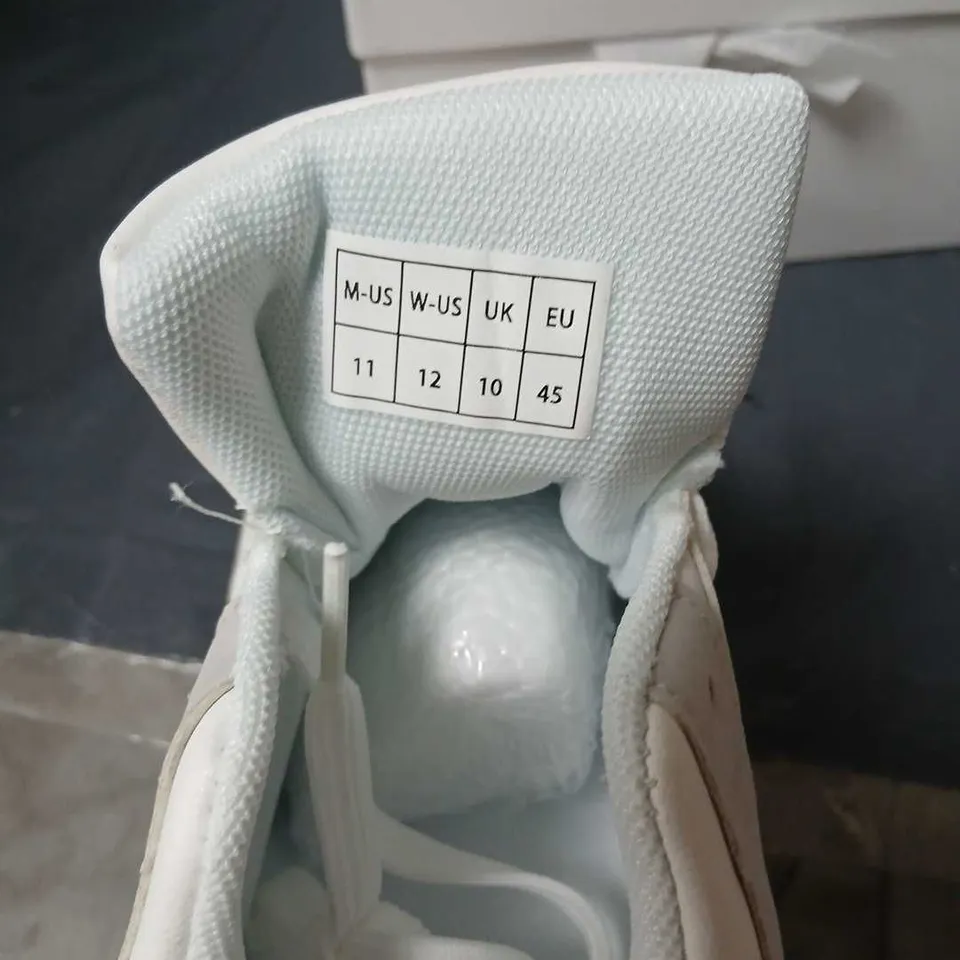 CONZURI AXEL WHITE & GREY SNEAKERS – UK 10 (US 11, EU 45) 