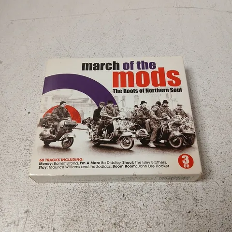 MARCH OF THE MODS: THE ROOTS OF NORTHERN SOUL – 3 CD BOX SET