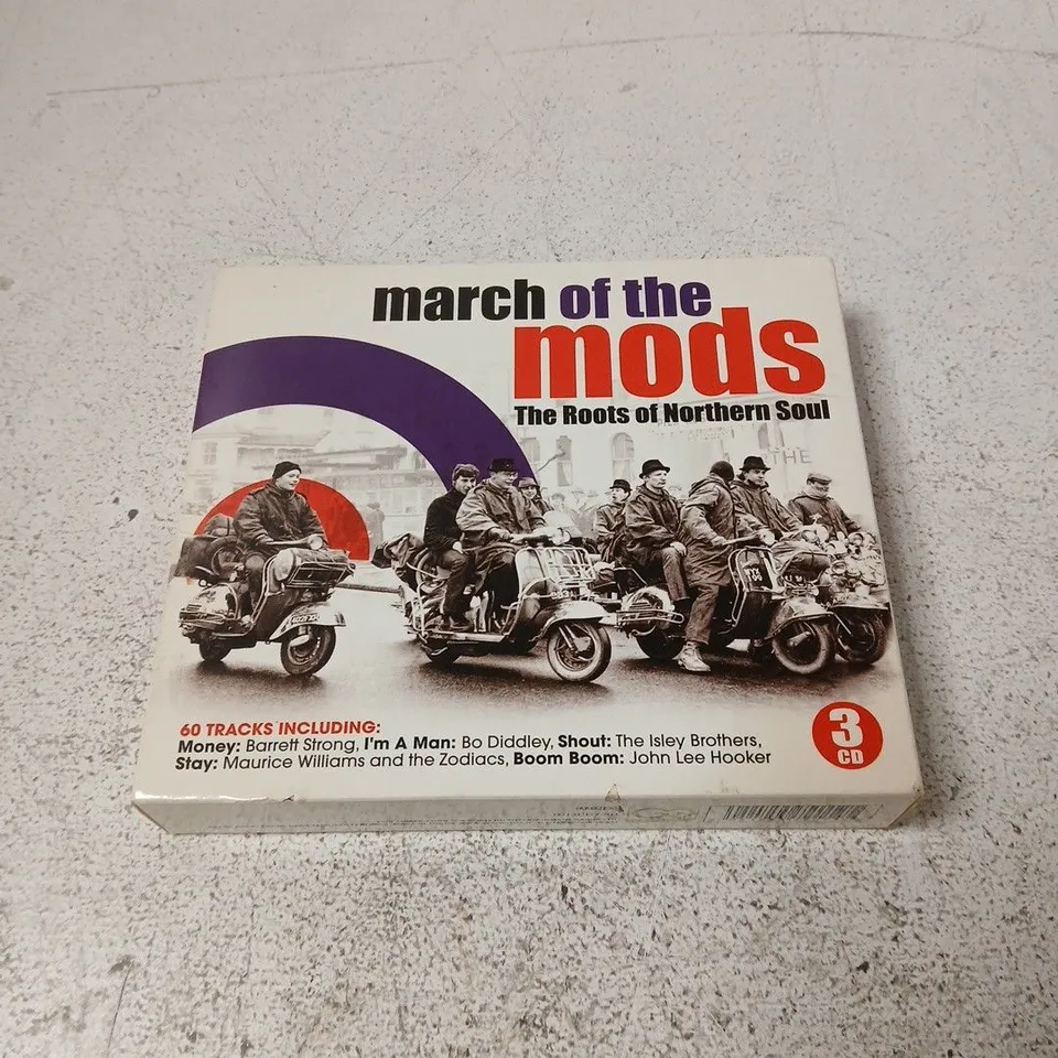 MARCH OF THE MODS: THE ROOTS OF NORTHERN SOUL – 3 CD BOX SET