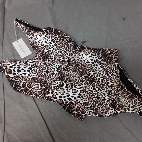 BRAVISSIMO NON-WIRED BODYSUIT IN ANIMAL PRINT - UK 30FF-G
