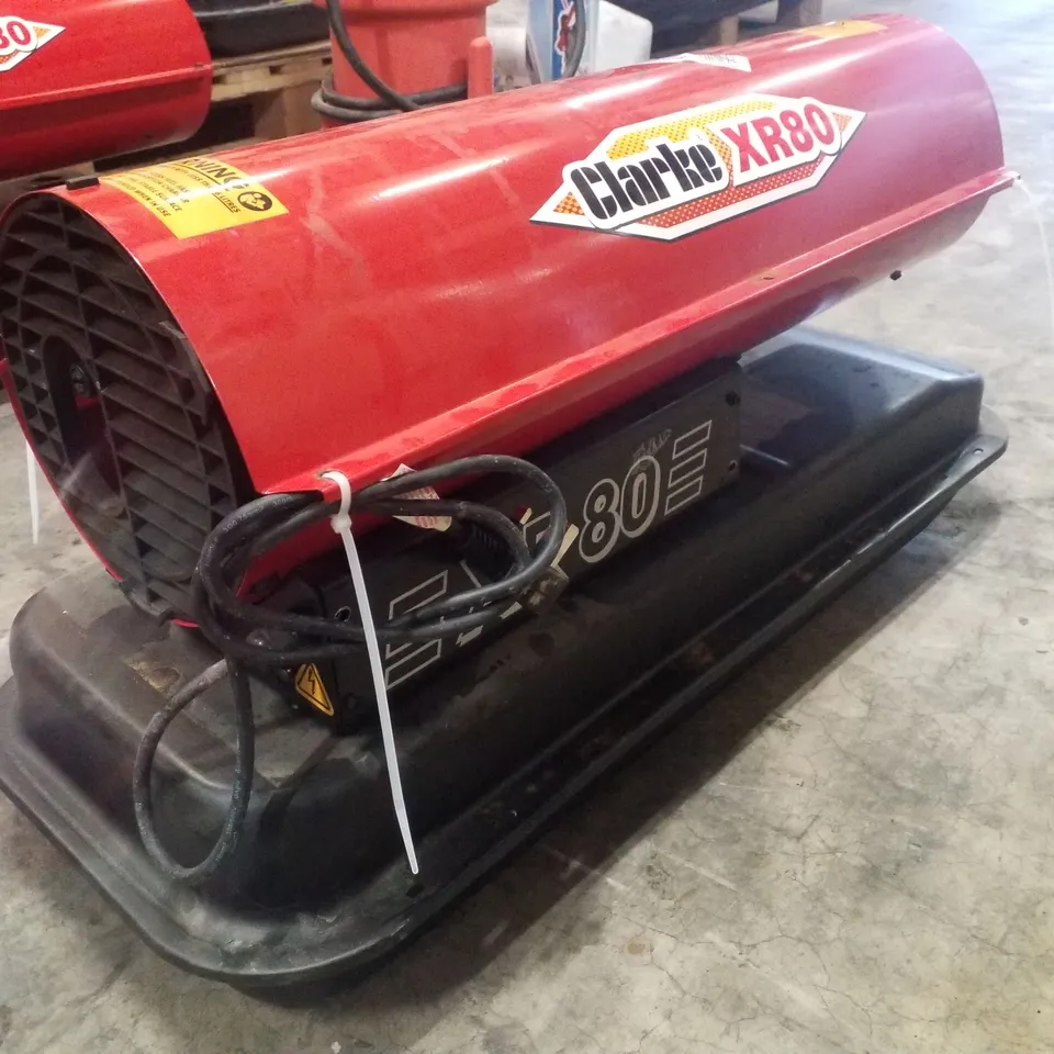 CLARKE XR80 20.5KW DIESEL INDUSTRIAL SPACE HEATER