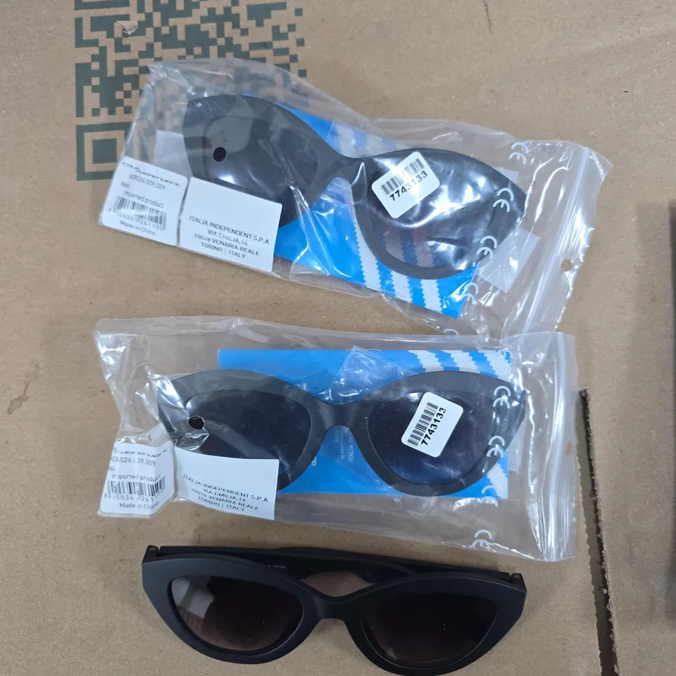 3X ADIDAS X ITALIA INDEPENDENT SUNGLASSES (ASSORTED COLOURS)  