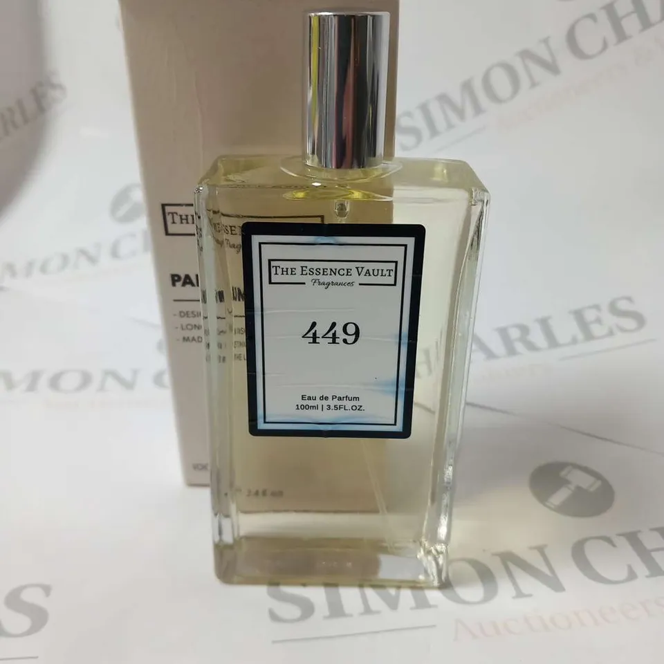 BOXED THE ESSENCE VAULT FRAGRANCES PARFUM NO 449 100ML