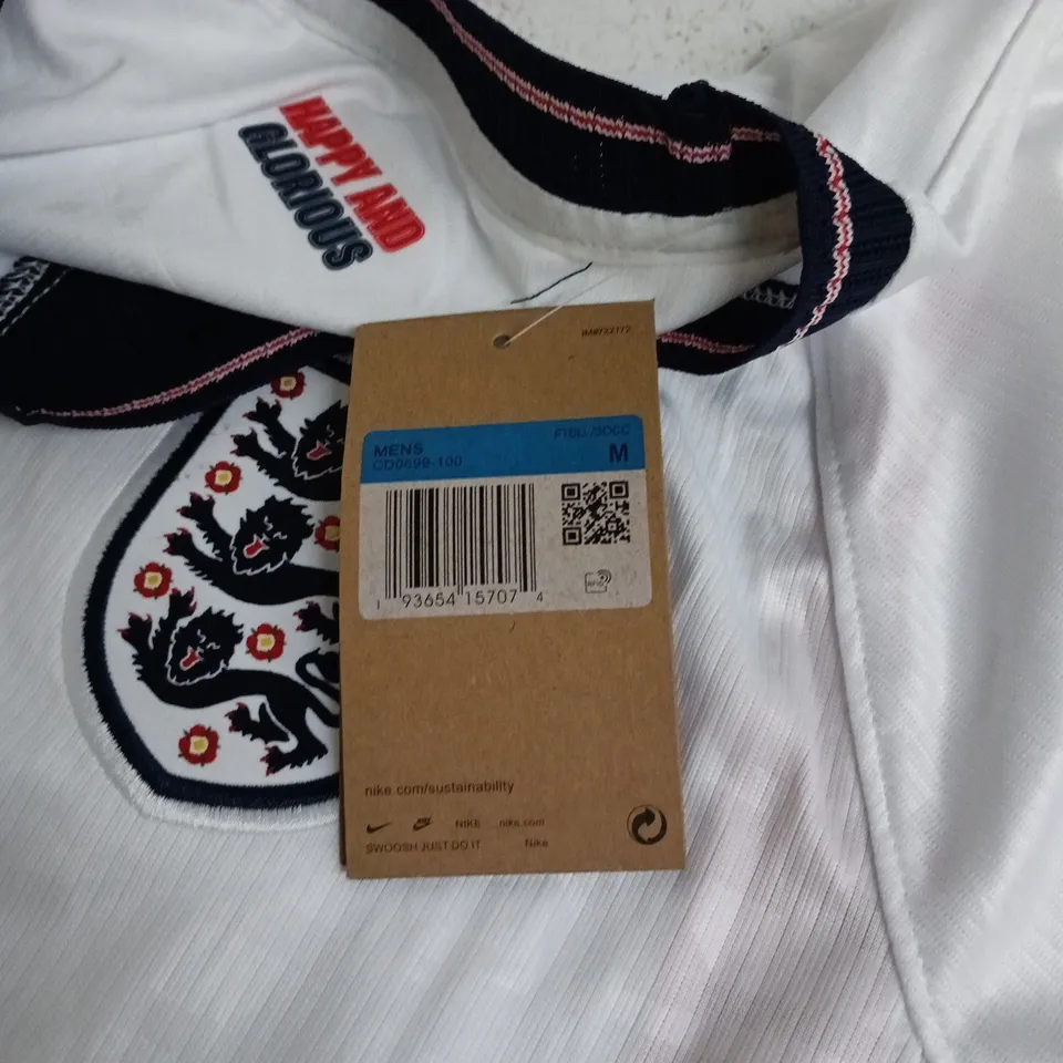 NIKE ENGLAND FOOTBALL SHIRT MENS MEDIUM TAGGED