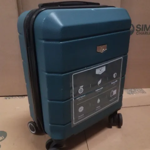 LUGG 15-INCH JETSET TRAVEL CABIN BAG - TEAL