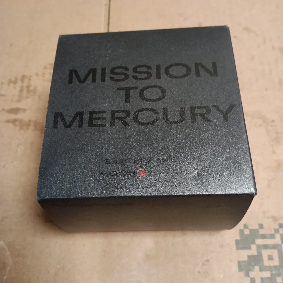 OMEGA X SWATCH MOONSWATCH MISSION TO MERCURY WATCH BOXED