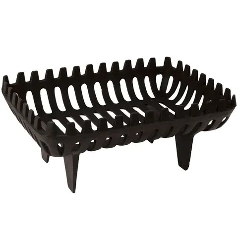 BOXED FIRE VIDA CAST IRON LOG BASKET - SMALL