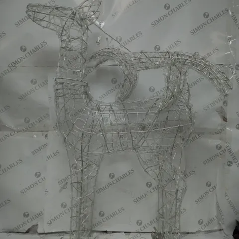 BOXED FESTIVE INDOOR/OUTDOOR PRE LIT REINDEER 