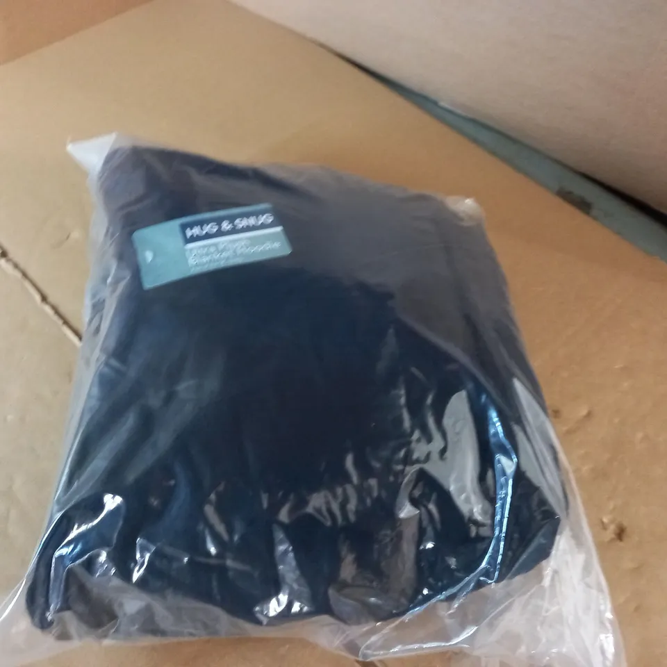 BAGGED HUG & SNUG ULTRA PLUSH BLANKET HOODIE 
