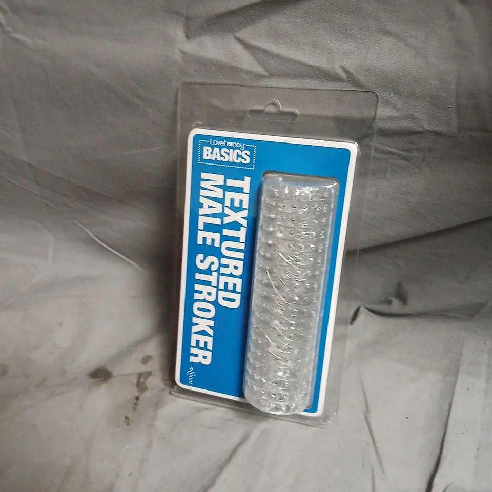 LOVEHONEY BASICS TEXTURED MALE STROKER