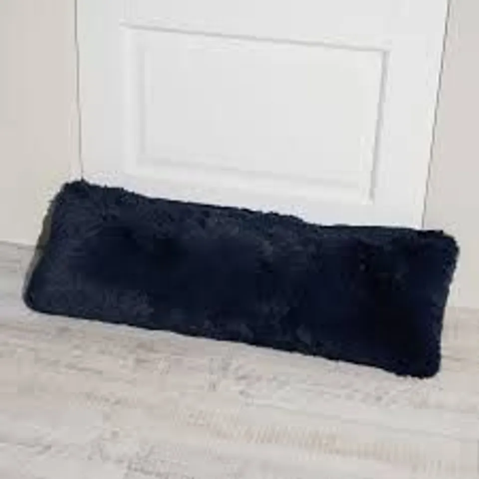 COZEE HOME FAUX FUR DRAUGHT EXCLUDER