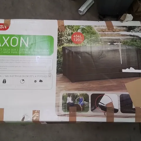 BOXED SAXON 454L STORAGE BOX (1 BOX)