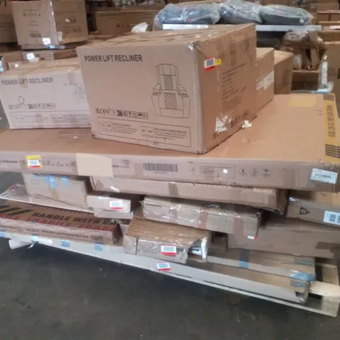 PALLET CONTAINING ASSORTED FLATPACK FURNITURE PARTS