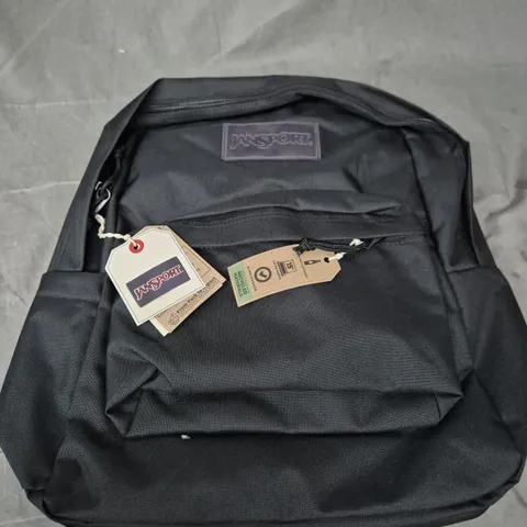JANSPORT SUPERBREAK PLUS BACKPACK – MONOCHROME BLACK, 26L