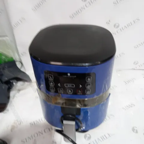 COOKS ESSENTIAL BLUE AIRFRYER