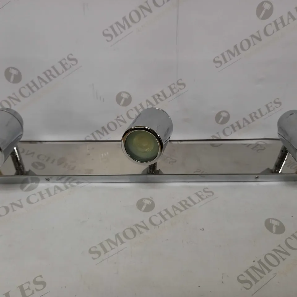 DESIGNER 3 LIGHT CHROME SPOTLIGHT FITTING 