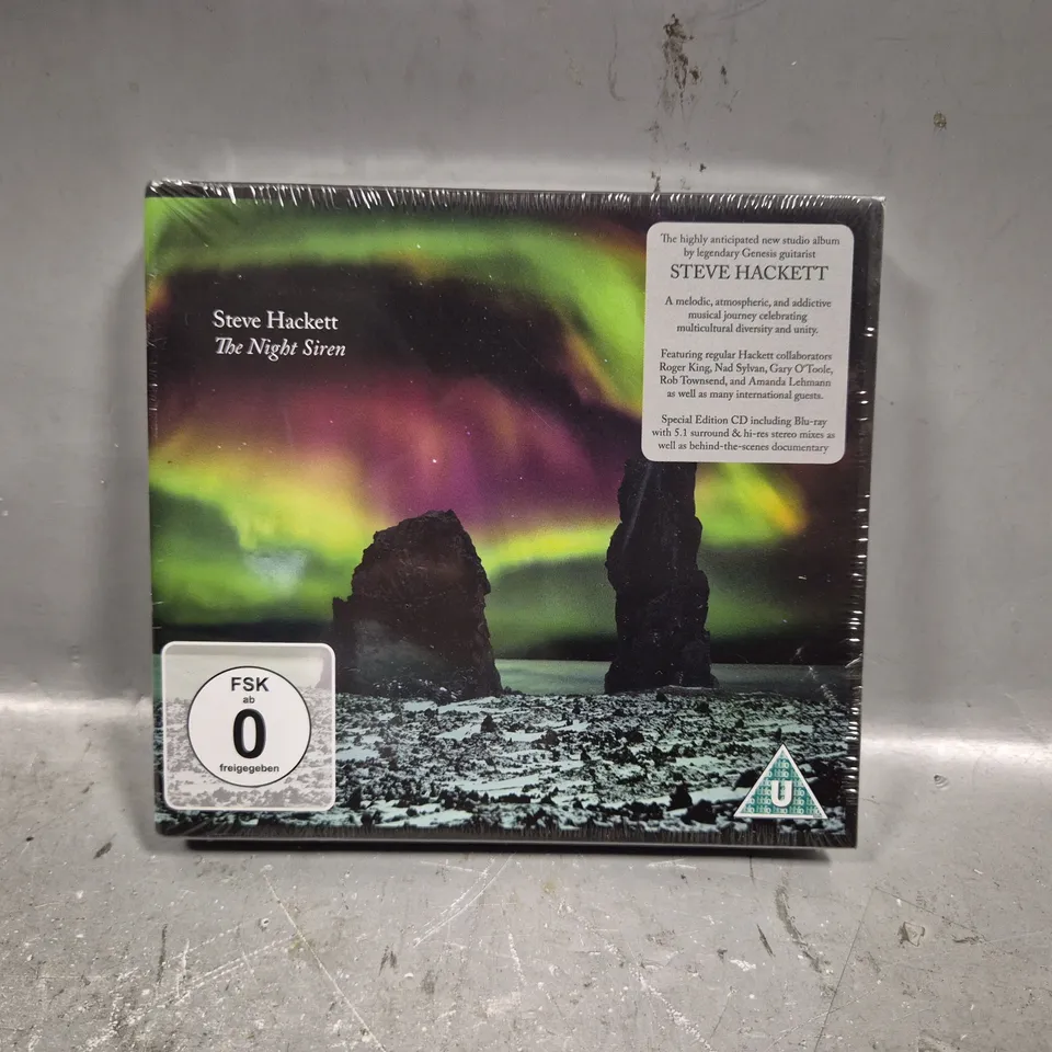 SEALED STEVE HACKETT NIGHT SIREN CD