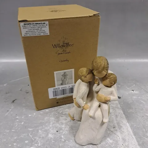 BOXED WILLOW TREE QUIETLY FIGURE 