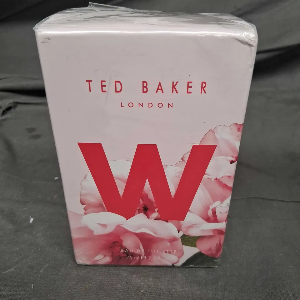 BOXED AND SEALED W TED BAKER EAU DE TOILETTE 75ML