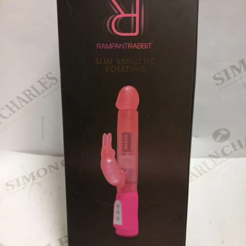 BOXED ANN SUMMERS RAMPANTRABBIT SLIM ROTATING STIMULATOR