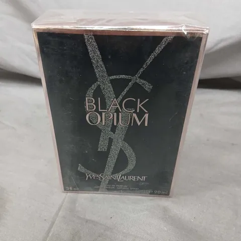 BOXED AND SEALED YVES SAINT LAURENT BLACK OPIUM EAU DE PARFUM 90ML