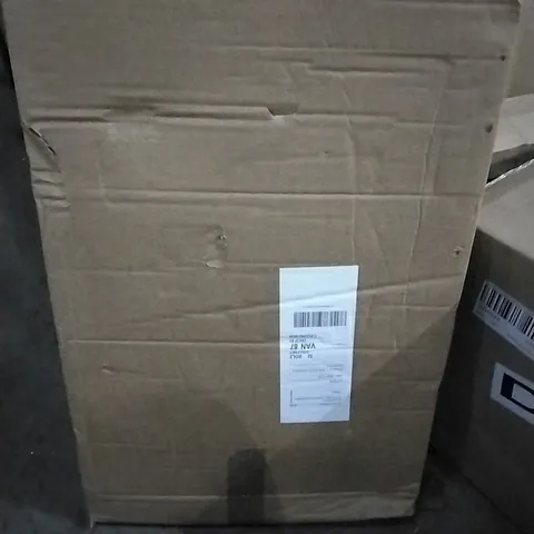 BOXED NIGHT TABLE SC1744 SESAME BLACK + WHITE RACK