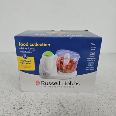 BOXED RUSSELL HOBBS FOOD COLLECTION MINI CHOPPER