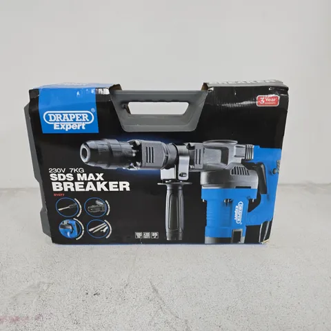 SEALED DRAPER EXPERT 230V 7KG SDS MAX BREAKER - 81077