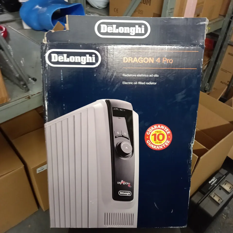 BOXED DELONGHI DRAGON 4 PRO RADIATOR