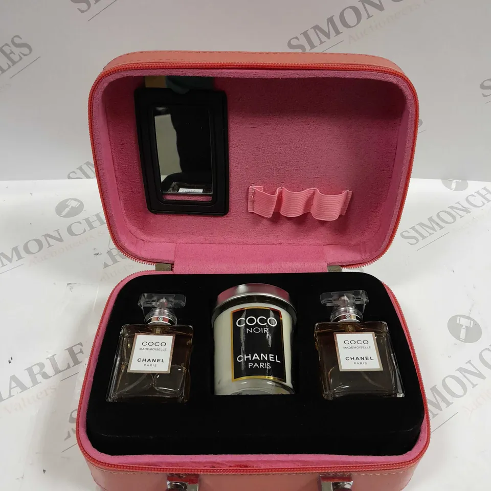 BOXED COCO CHANEL PARIS SET - PINK