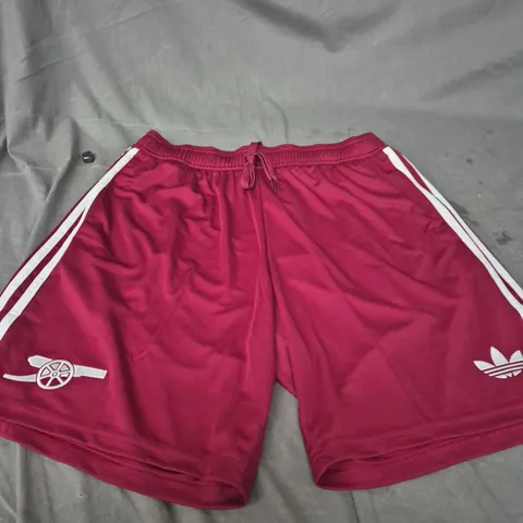 ADIDAS AFC SHORTS – ARSENAL (MAROON) – MEN'S