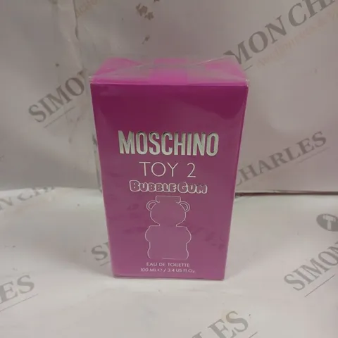 BOXED MOSCHINO TOY2 BUBBLEGUM EAU DE TOILETTE 100ML - SEALED