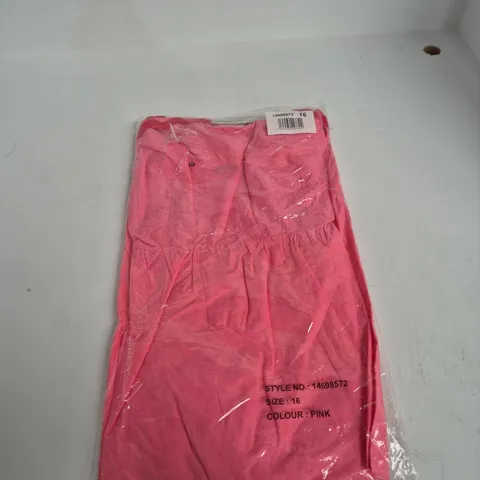 ROMAN RIC RAC MIDI DRESS – PINK, UK 16 (STYLE NO. 14698572)
