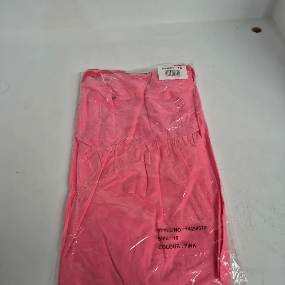 ROMAN RIC RAC MIDI DRESS – PINK, UK 16 (STYLE NO. 14698572)