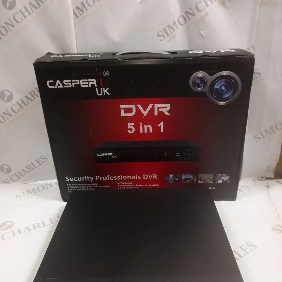 BOXED CASPER UK SECURITY PROFESSIONALS DVR 