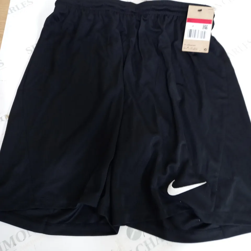 NIKE BLACK SPORTS SHORTS SIZE L 