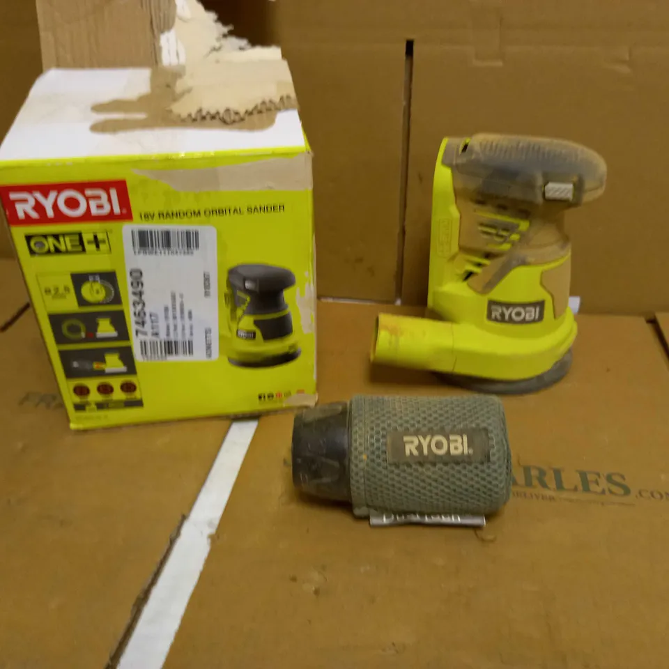 RYOBI R18ROS-0 18V ONE+ RANDOM ORBIT SANDER