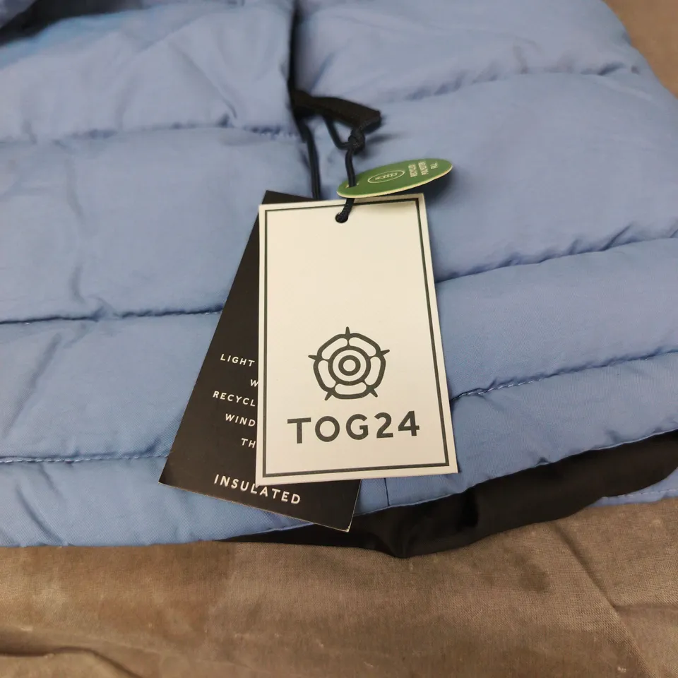 TOG 24 MISTY BLUE ANTHORN HOODED JACKET SIZE 22 TAGGED RRP £110