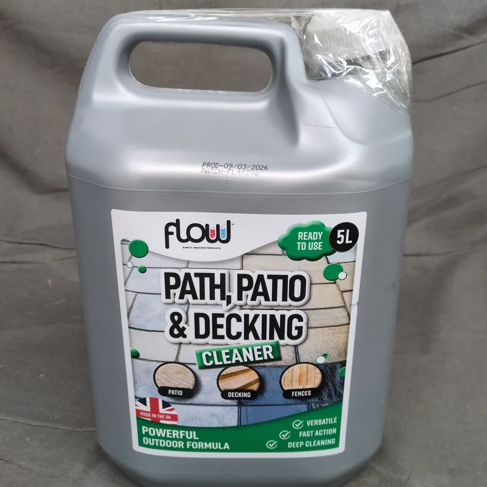 FLOW PATH, PATIO & DECKING CLEANER – 5L