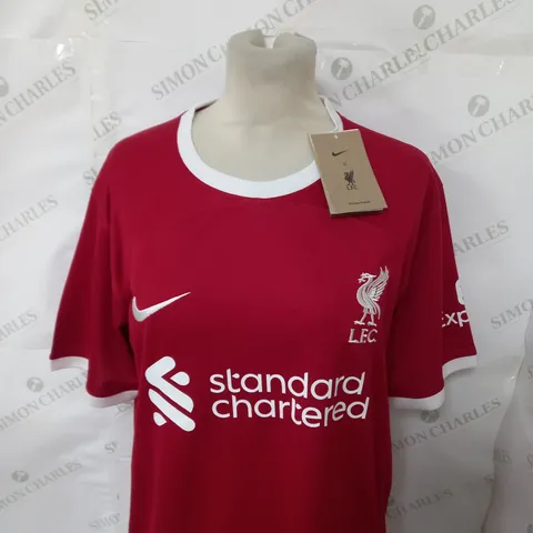 LIVERPOOL FC HOME SHIRT WITH LUIS DIAZ 7 SIZE L