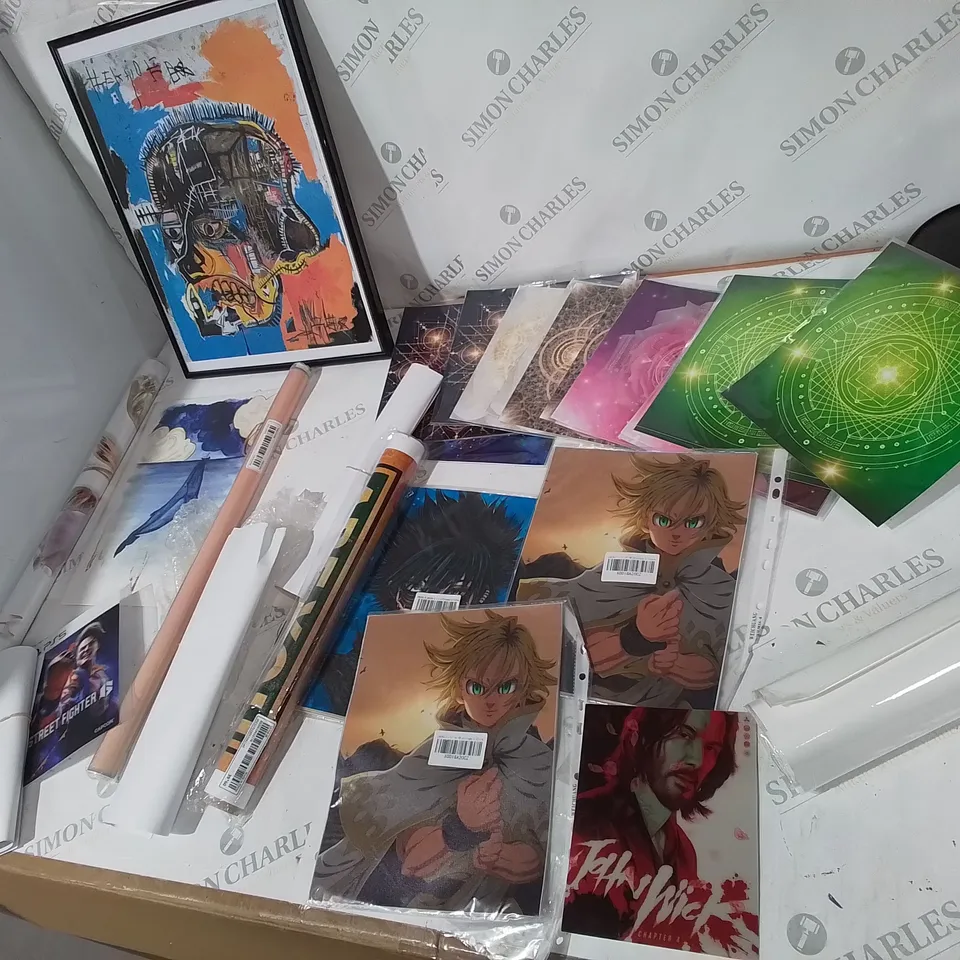 40 ASSORTED ART PIECES