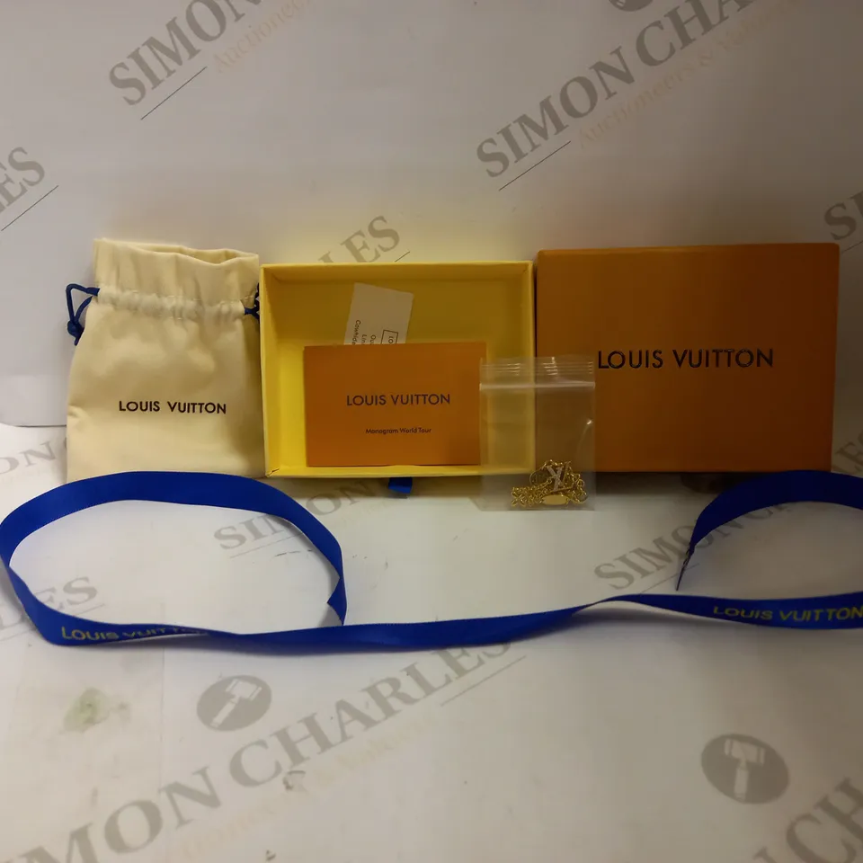 LOUIS VUITTON GOLD PLATED BRACLET